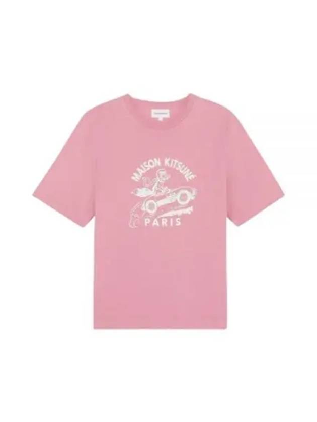 Racing Fox Comfort Short Sleeve T-Shirt Red - MAISON KITSUNE - BALAAN 2