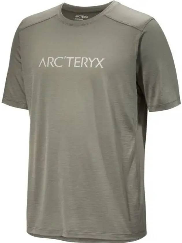 ARC TERYX 24 Ionic Merino Wool WORD LOGO SS Man ATOSMX7733FOA IONIA M - ARC'TERYX - BALAAN 1