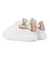 Oversized Low Top Sneakers White Rose Gold - ALEXANDER MCQUEEN - BALAAN 4