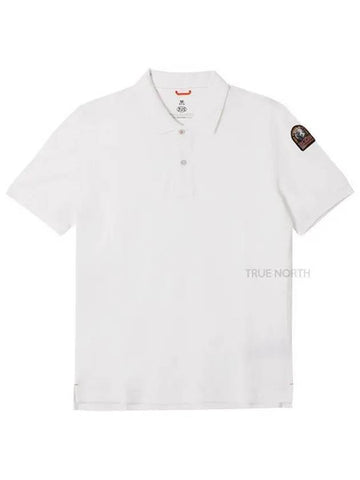 Men s PMPOLPO01 505 Basic Polo Short Sleeve T Shirt White 1060653 - PARAJUMPERS - BALAAN 1