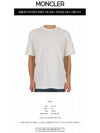 Graphic Logo Short Sleeve T-Shirt White - MONCLER - BALAAN 3