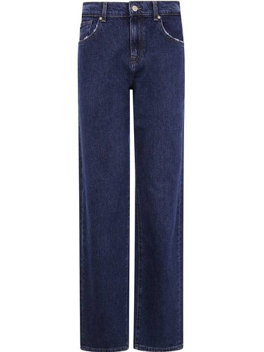 7 For All Mankind Tess Trouser Huntington Denim Clothing - 7 FOR ALL MANKIND - BALAAN 1