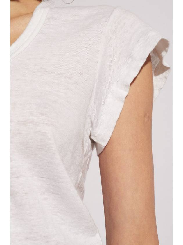 Marant Etoile ‘Zankou’ T-shirt, Women's, White - ISABEL MARANT - BALAAN 5