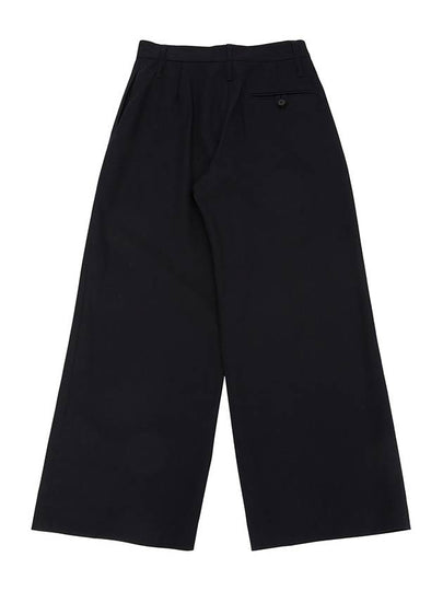 Women s High Waist Pants BAIER SNW 1426 DARKEST NAVY - STUDIO NICHOLSON - BALAAN 2