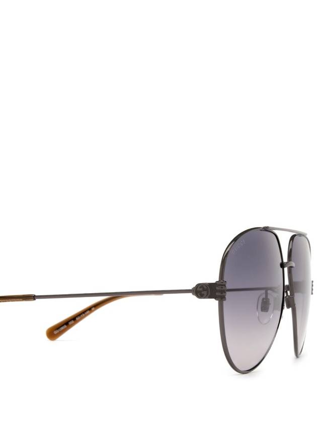 Sunglasses GG1280S 002 RUTHENIUM - GUCCI - BALAAN 4