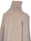 Bea ORB Embroidered Logo Turtleneck Grey - VIVIENNE WESTWOOD - BALAAN 5