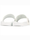 Logo Band Rubber Slippers White - GIVENCHY - BALAAN 6