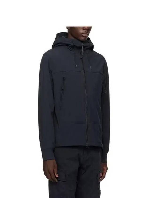 Men's Shell R Goggles Hooded Jacket Navy - CP COMPANY - BALAAN 4