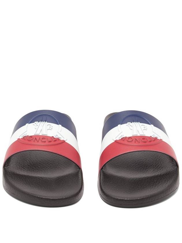 Basil logo embossed sandal slippers 1013800 01A49 - MONCLER - BALAAN 6