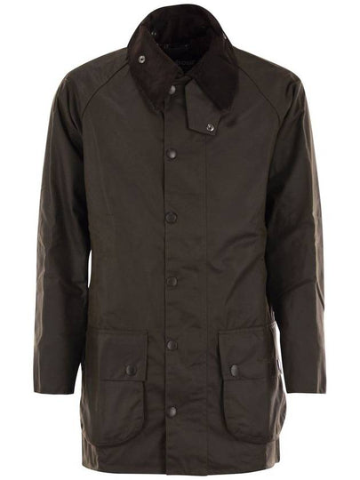 Classic Beaufort Wax Jacket Olive - BARBOUR - BALAAN 2