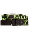 Logo Belt Black - BALLY - BALAAN 1