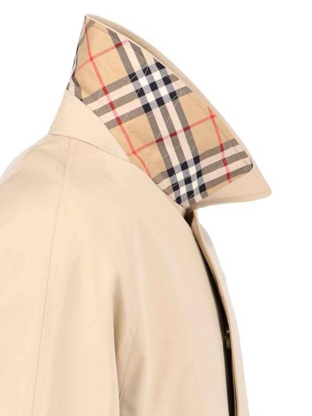 Camden Heritage Car Single Breasted Coat Beige - BURBERRY - BALAAN 5