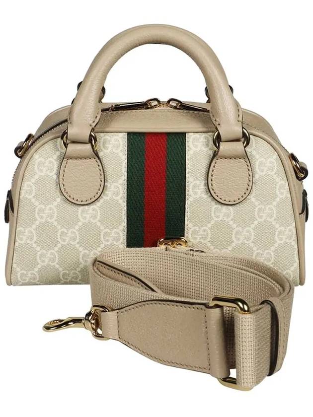 Ophidia GG Supreme Mini Tote Bag Beige - GUCCI - BALAAN 4