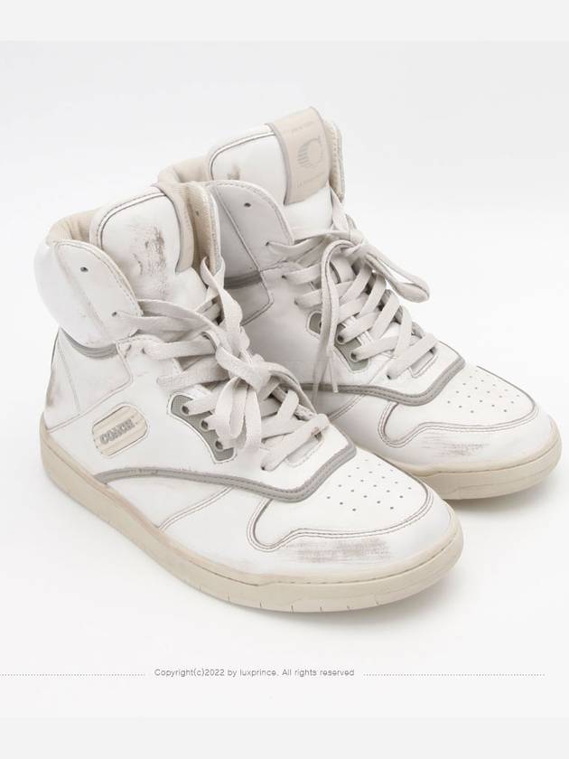 High neck vintage sneakers white 11202hva - COACH - BALAAN 5