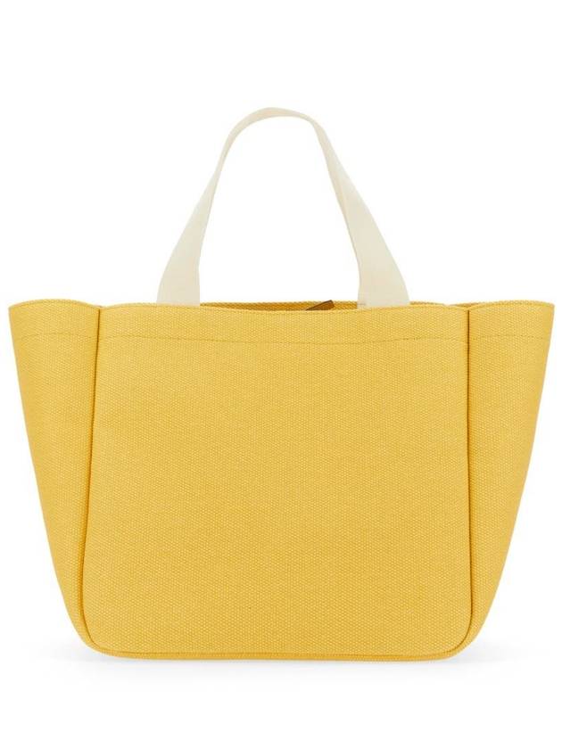 Logo Patch Top Handle Tote Bag Yellow - JW ANDERSON - BALAAN 3