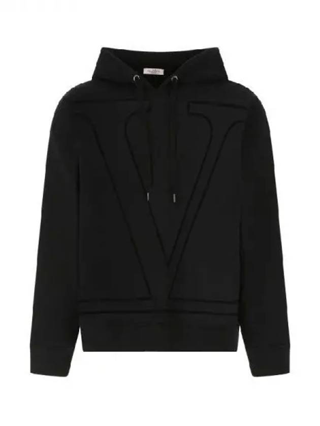 Maxi V logo hood 270455 - VALENTINO - BALAAN 1