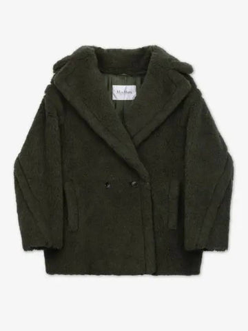 Olga coat khaki 21086032600016 - MAX MARA - BALAAN 1