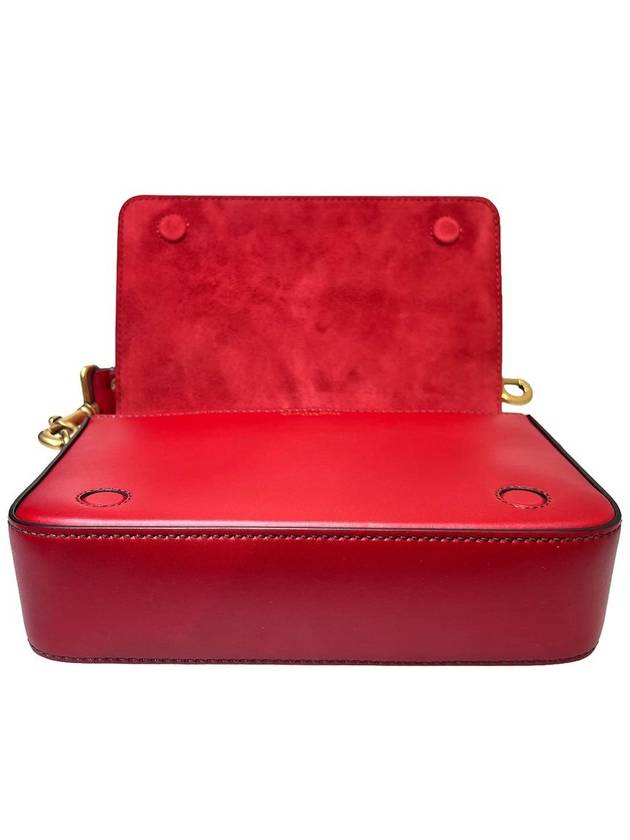 Women s M9001CVQV M40R Red Color Jar Flap Clutch Shoulder Bag - DIOR - BALAAN 6