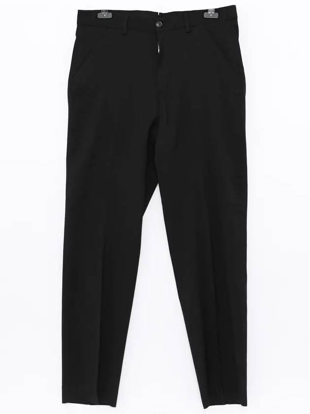 Men's Worsted Wool Chino 22 Slacks Black - OUR LEGACY - BALAAN 4