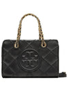 Women's Fleming Logo Mini Shoulder Bag Black - TORY BURCH - BALAAN 2