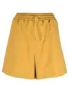 Elasticated Waistband Shorts Yellow - MONCLER - BALAAN 2