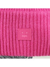 Small Face Logo Beanie Pink - ACNE STUDIOS - BALAAN 6