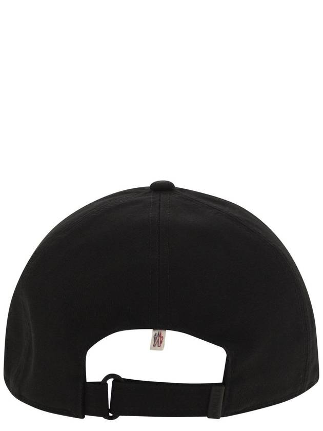 Logo Ball Cap Black - MONCLER - BALAAN 3