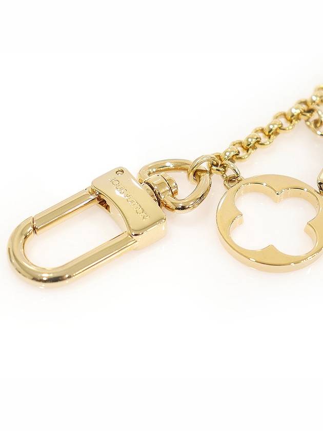 M65111 Fleur de Monogram Chain Key Holder Bag Charm - LOUIS VUITTON - BALAAN 3