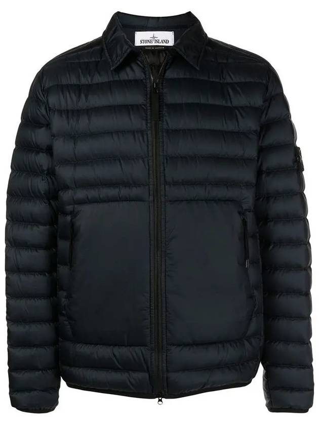 Bio Ripstop Nylon Down Padding Navy - STONE ISLAND - BALAAN 3