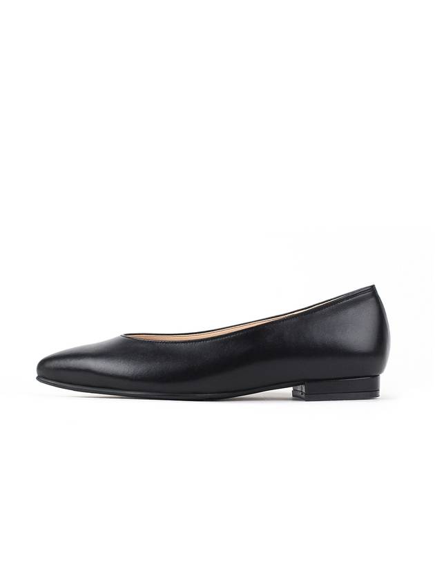 Mocha flat shoes black - LECHROMAQI - BALAAN 2