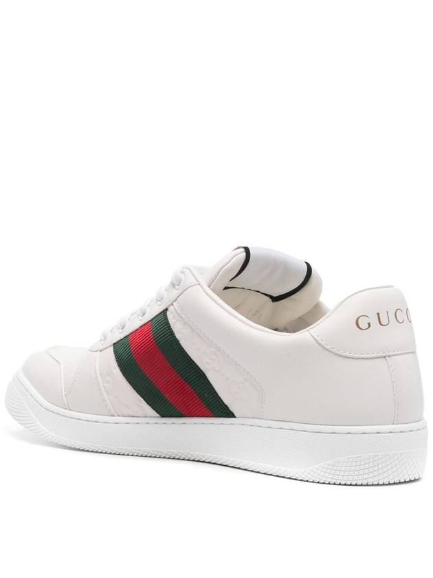 Screener Low Top Sneakers White - GUCCI - BALAAN 4