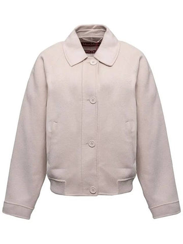 BACO virgin wool jacket ivory 069 - MAX MARA - BALAAN 1