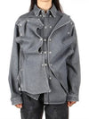 Classic Button Panel Denim Long Sleeve Shirt Grey - Y/PROJECT - BALAAN 2