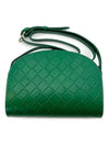 Women's Demi Lune Leather Mini Cross Bag Green - A.P.C. - BALAAN 3