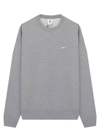 Solo Swoosh Fleece Crew - NIKE - BALAAN 1