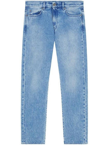 Straight denim pants 10161131A11340 - VERSACE - BALAAN 1