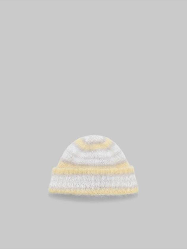 Striped Beanie Yellow - MARNI - BALAAN 2