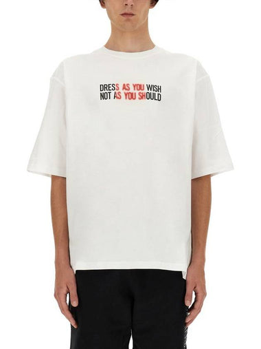 Moschino T-Shirt With Logo - MOSCHINO - BALAAN 1