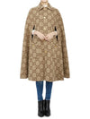 Jumbo GG Print Reversible Single Coat - GUCCI - BALAAN 10