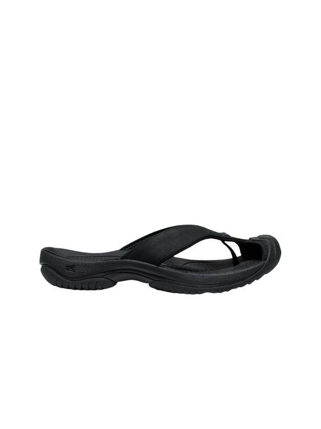 Waimea Leather Flip-Flop Black - KEEN - BALAAN 1