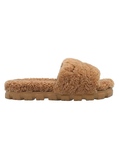 Women's Cozetta Curly Slippers Chestnut - UGG - BALAAN 1