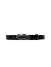 B 1DR 15 Patent Leather Belt Black - DIESEL - BALAAN 2