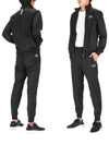 Men's EA7 Core Identity Tracksuit Black - EMPORIO ARMANI - BALAAN 2