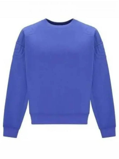 City Print Crew Neck Cotton Jersey Sweatshirt Blue - GUCCI - BALAAN 2