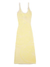 Women's Lemons On A Plate Sleeveless Long Dress Yellow - HOUSE OF SUNNY - BALAAN 2