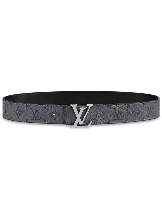 LV Initial 40MM Reversible Monogram Damier Gray Men s Belt M9043 M0087 M0285 - LOUIS VUITTON - BALAAN 6