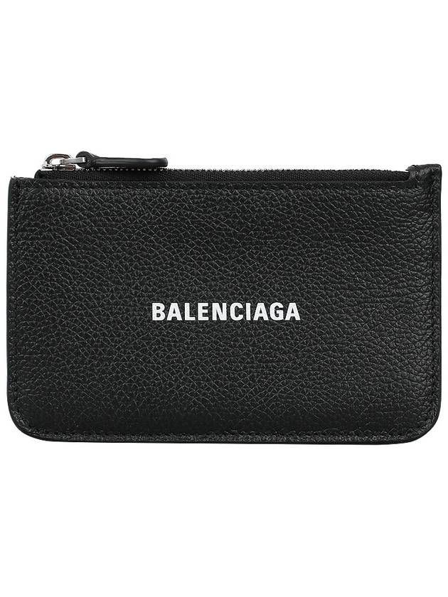 Cash Large Long Coin Card Wallet Black - BALENCIAGA - BALAAN 3