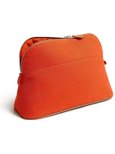 Logo Bolide Medium Pouch Bag Orange - HERMES - BALAAN 2