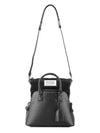 5AC Logo Patch Mini Tote Bag Black - MAISON MARGIELA - BALAAN 5