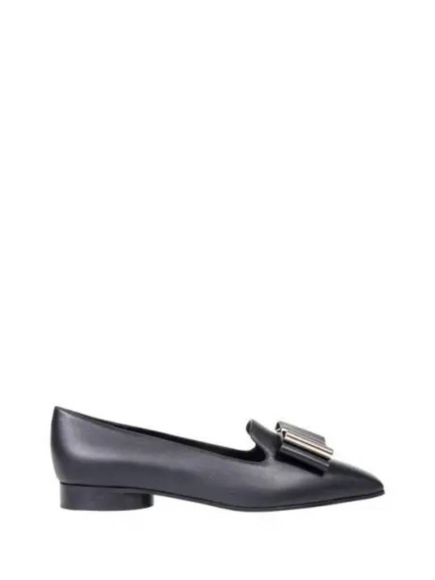 Double bow loafers black - SALVATORE FERRAGAMO - BALAAN 2